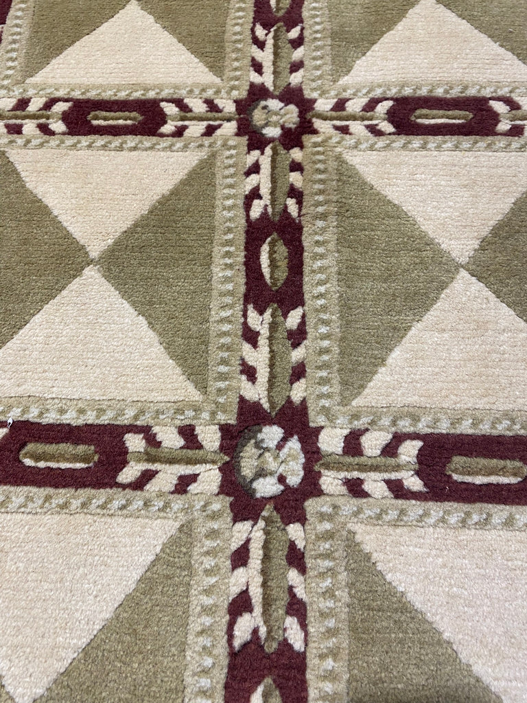 2 x 3 New Handmade Contemporary Wool Rug #F-6870B