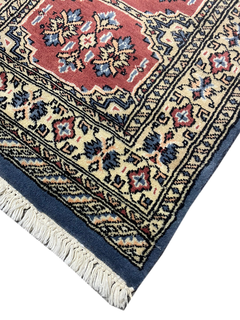 2 x 3.8 New Handmade Jaldar Bokara Rug #F-6871