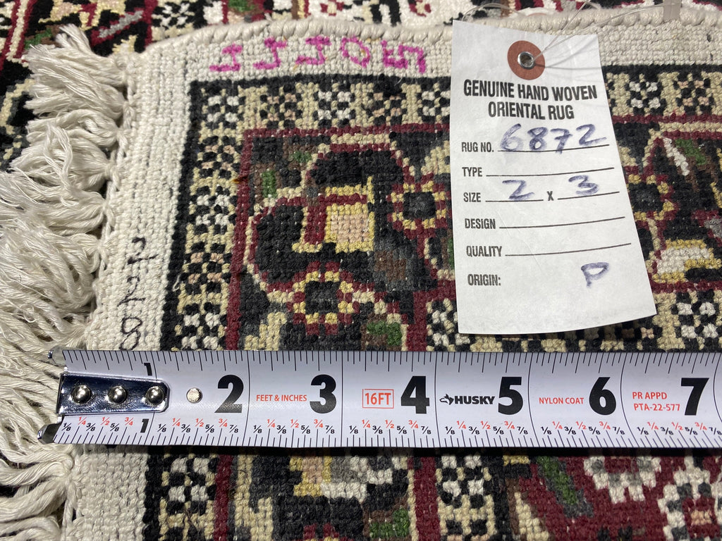 2 x 3 New Handmade Bamboo SILK rug  #F-6872