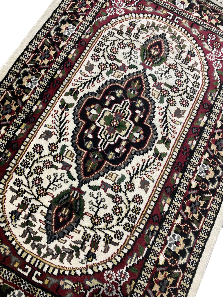 2 x 3 New Handmade Bamboo SILK rug  #F-6872