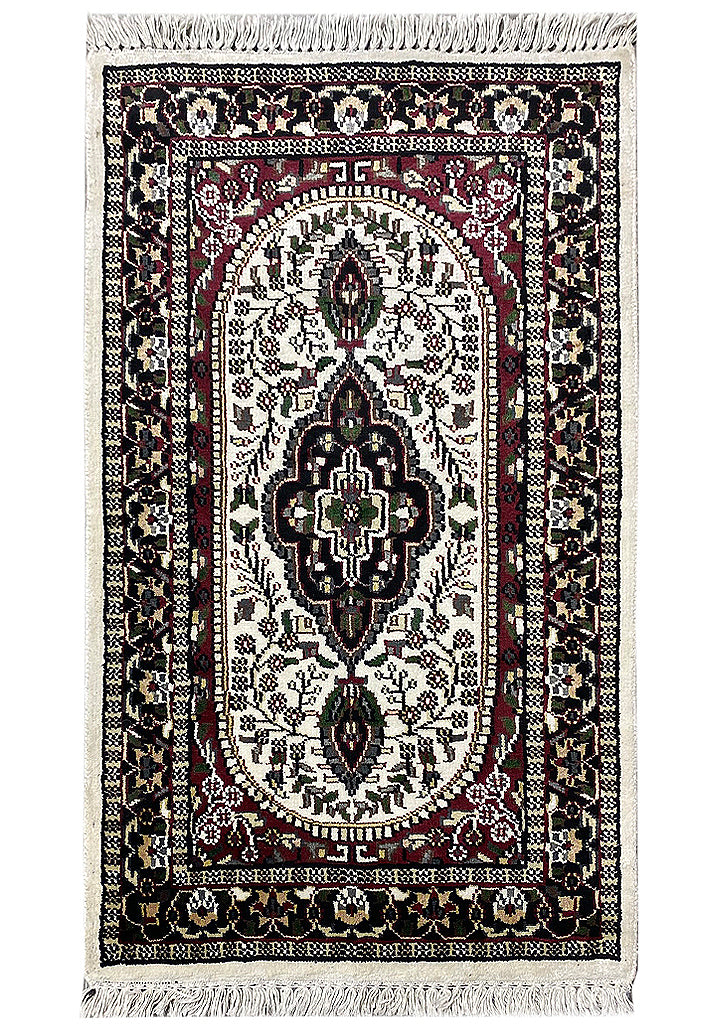 2 x 3 New Handmade Bamboo SILK rug  #F-6872