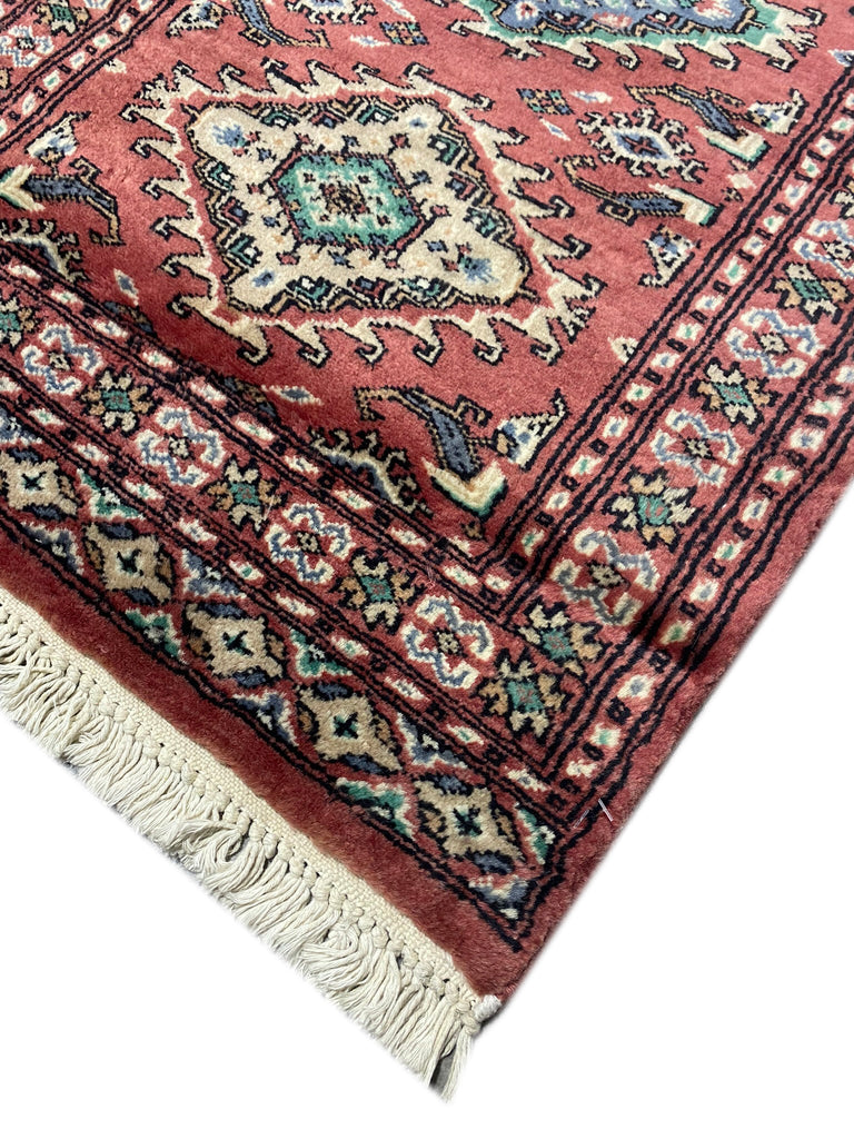 2 x 3.6 New Handmade Jaldar Bokara Rug #F-6873