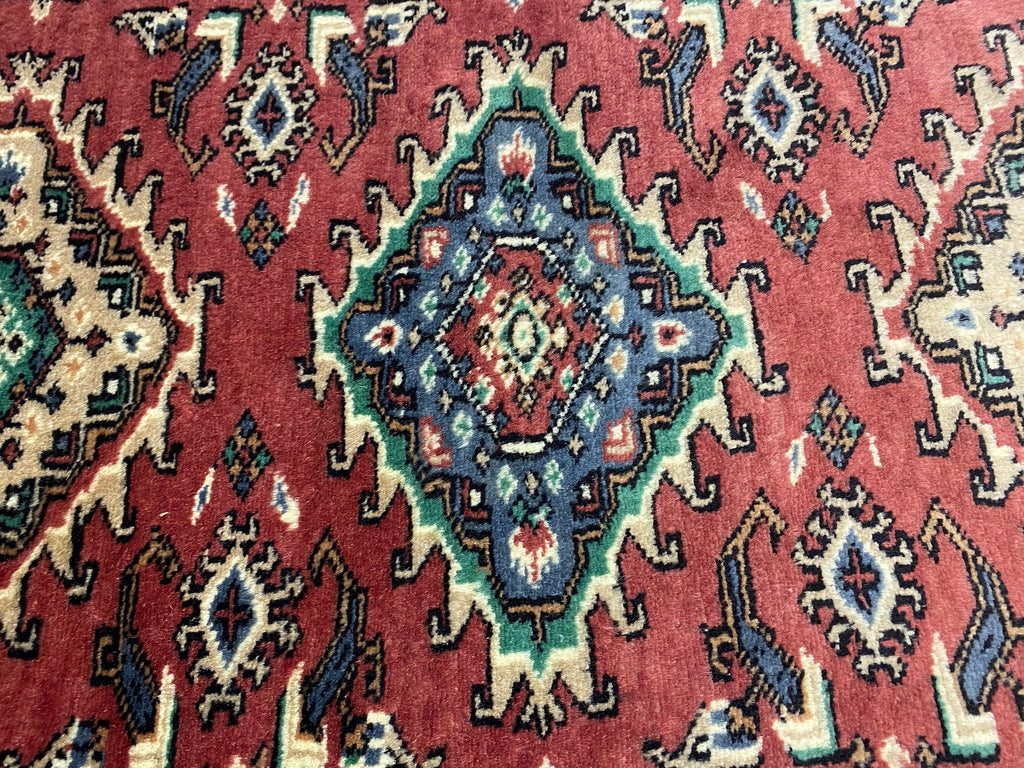 2 x 3.6 New Handmade Jaldar Bokara Rug #F-6873