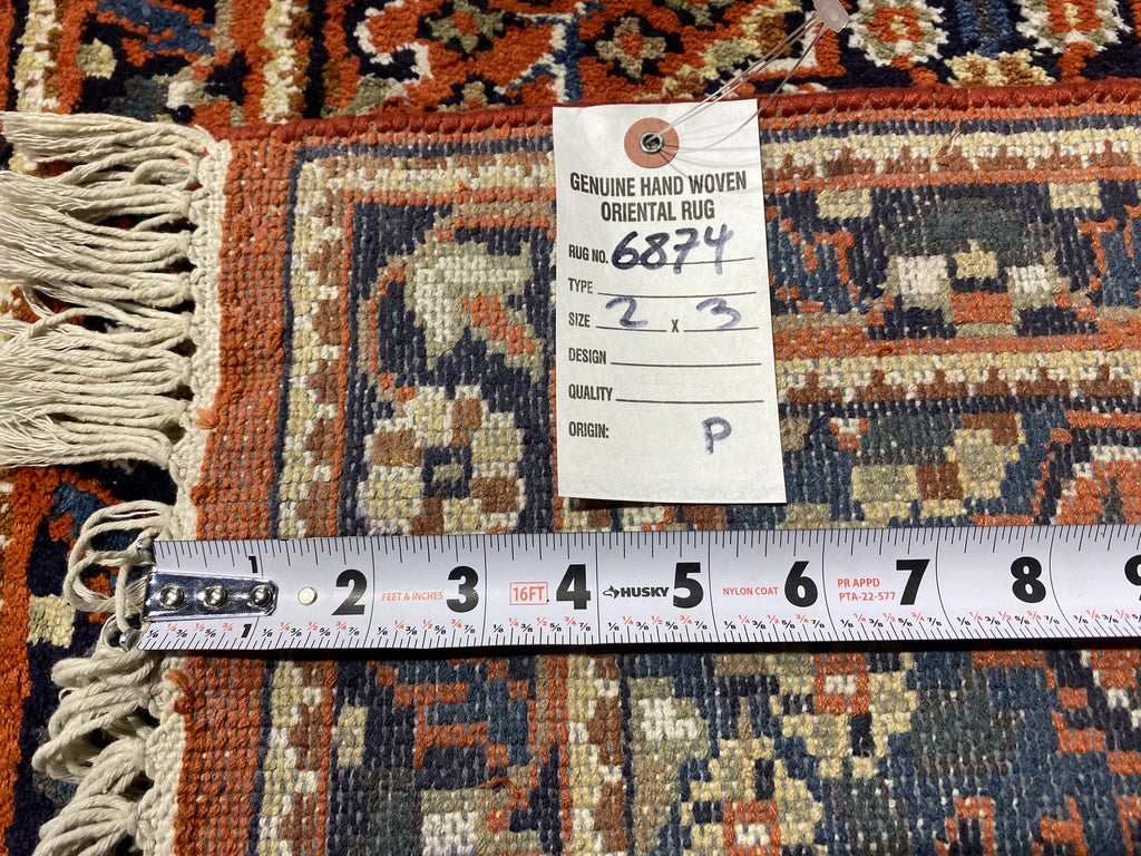 2 x 3 New Handmade Bamboo SILK Rug #F-6874