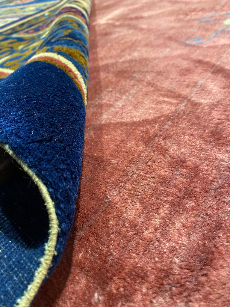 12.0 x 15.5 Art Deco Chinese Bejing Rug Excellent Antique Carpet #F-6876