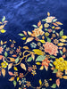 Load image into Gallery viewer, 8.11 x 11.9 ART DECO Chinese Rug ROYAL BLUE#F-6877