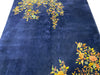 Load image into Gallery viewer, 8.11 x 11.9 ART DECO Chinese Rug ROYAL BLUE#F-6877