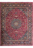 Load image into Gallery viewer, 10 X 13 SIGNED Authentic Persian Khorassan Mashad Rug #F-6879