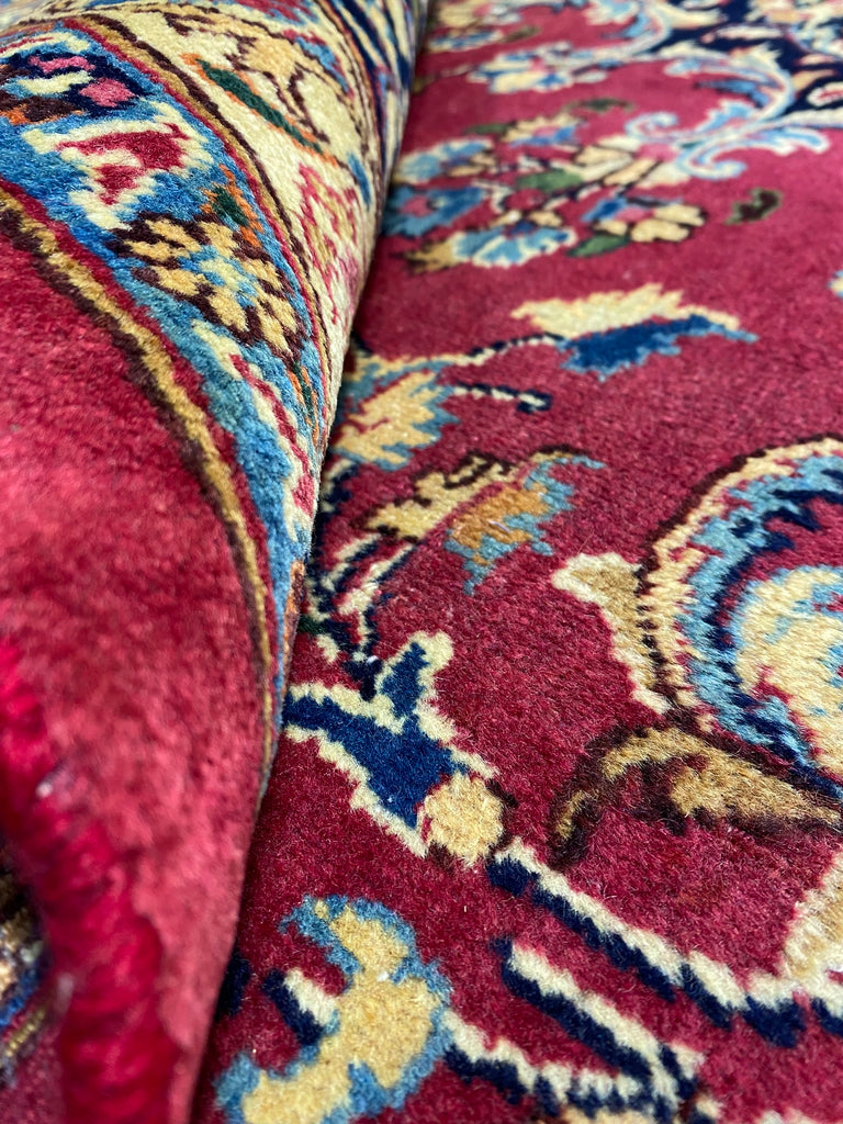 9.9 x 11.7 Genuine SIGNED Persian Handmade  Wool Rug  #F-6881