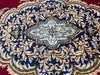 Load image into Gallery viewer, 9.6 x 13.0 Classic Handmade Persian Kerman Rug Rich Elegant Handmade Carpet BURGUNDY #F-6882