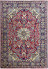 Load image into Gallery viewer, 9.4 x 13.8 Persian Handmade Wool Esfahan Najafabad Rug #F-6883