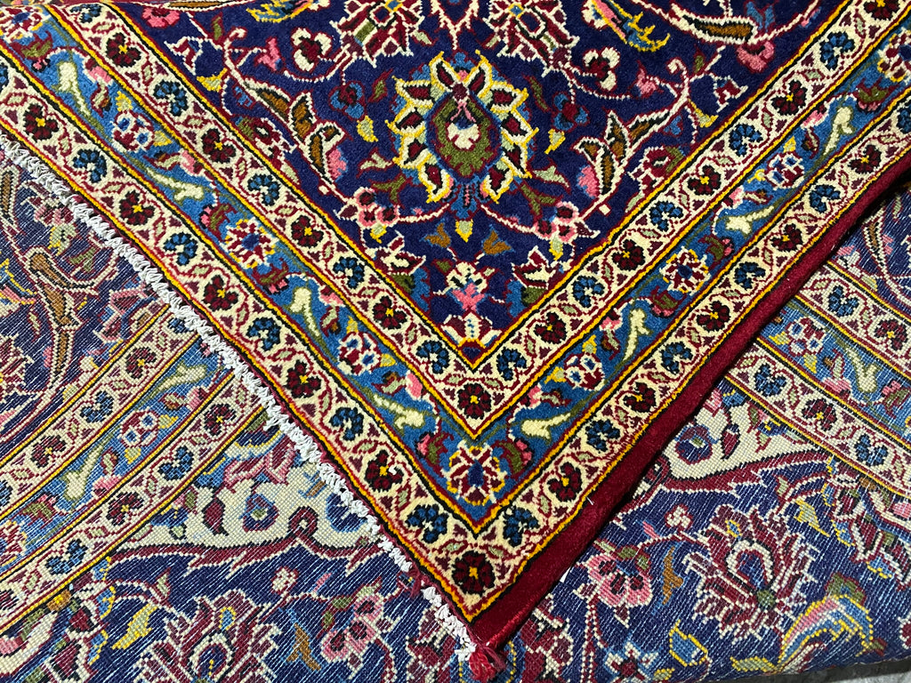 9.8 x 13.0 Traditional Quality Persian Kashan Rug  #F-6887