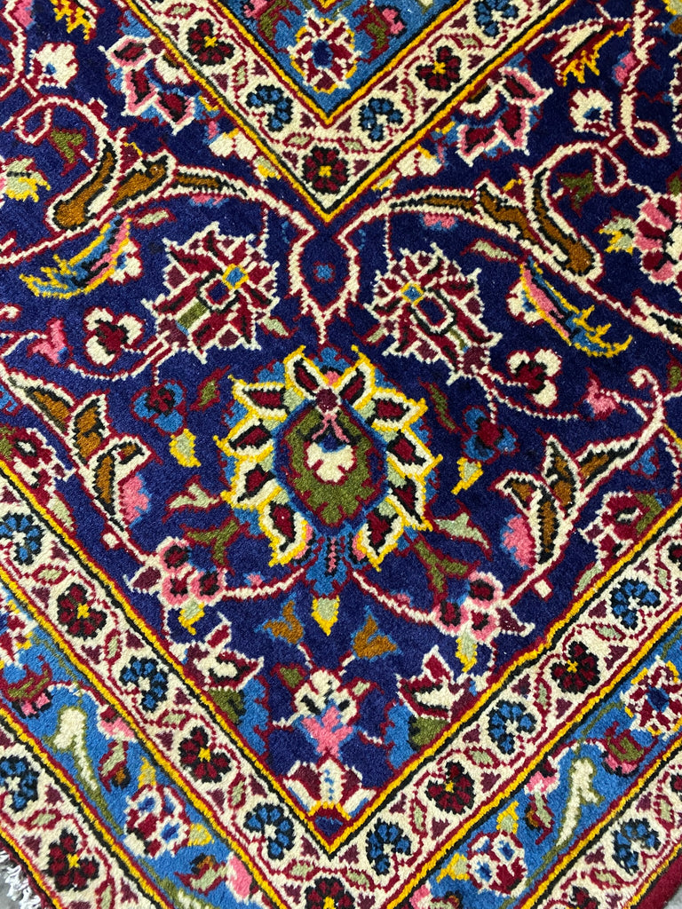 9.8 x 13.0 Traditional Quality Persian Kashan Rug  #F-6887