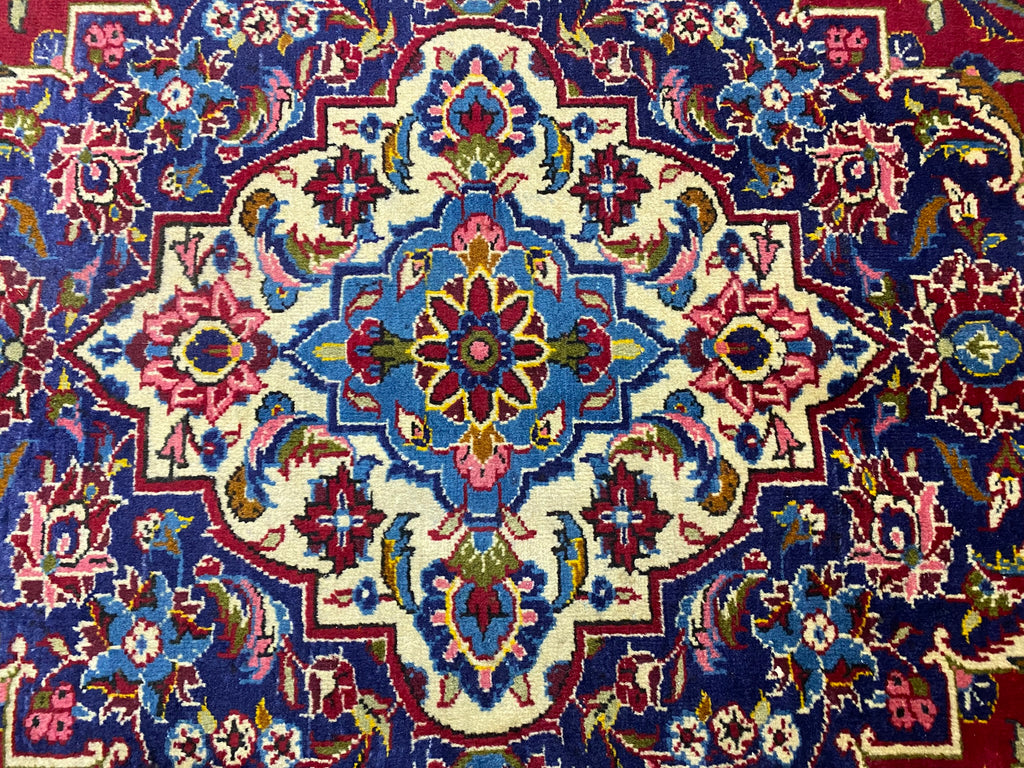 9.8 x 13.0 Traditional Quality Persian Kashan Rug  #F-6887