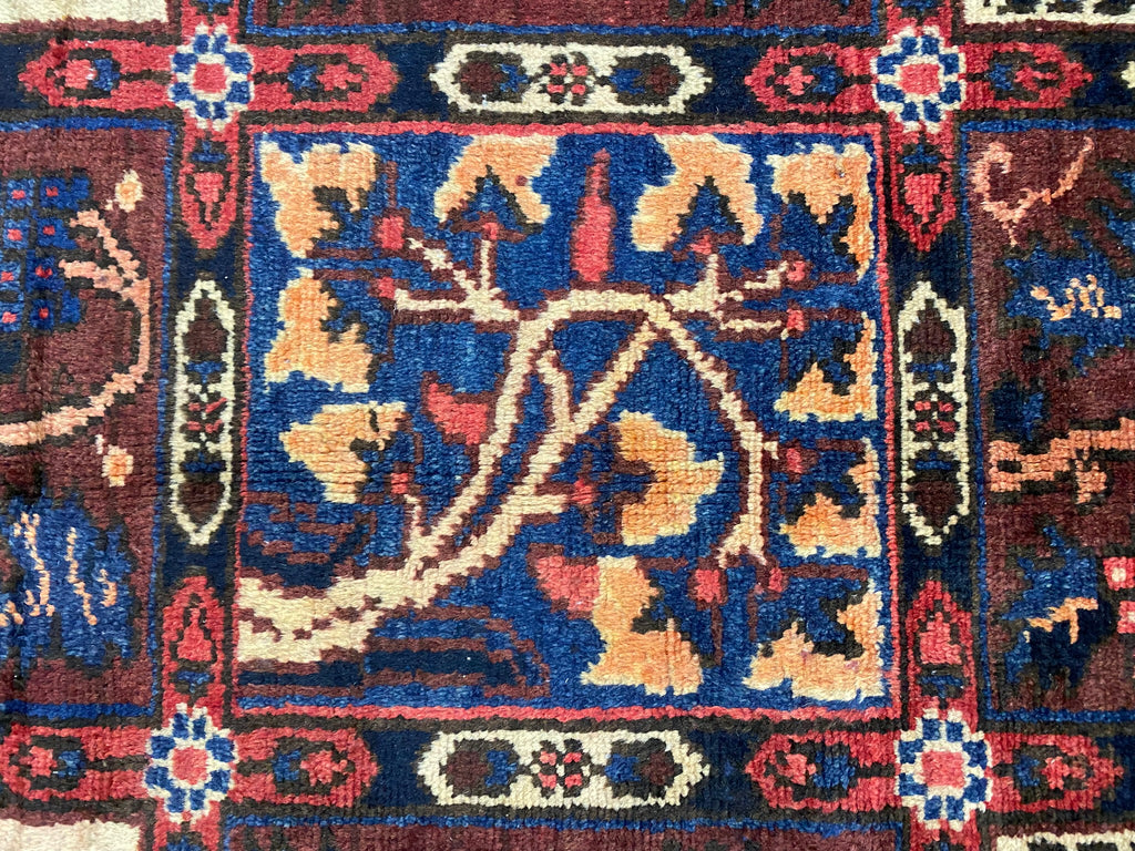 9.5 x 12.0 Authentic Persian Bakhtiar Rug #F-6889