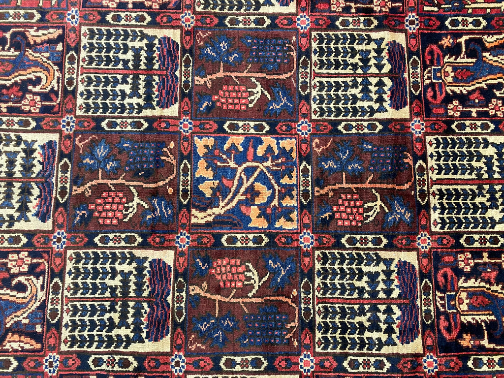 9.5 x 12.0 Authentic Persian Bakhtiar Rug #F-6889