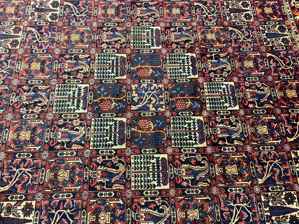 9.5 x 12.0 Authentic Persian Bakhtiar Rug #F-6889