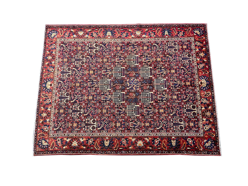 9.5 x 12.0 Authentic Persian Bakhtiar Rug #F-6889
