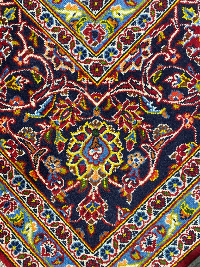 9.5 x 13.0 Authentic Classic Persian Quality Kashan rug #F-6890