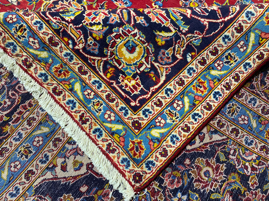 9.9 x 13.0 Quality Persian Kashan Rug #F-6892