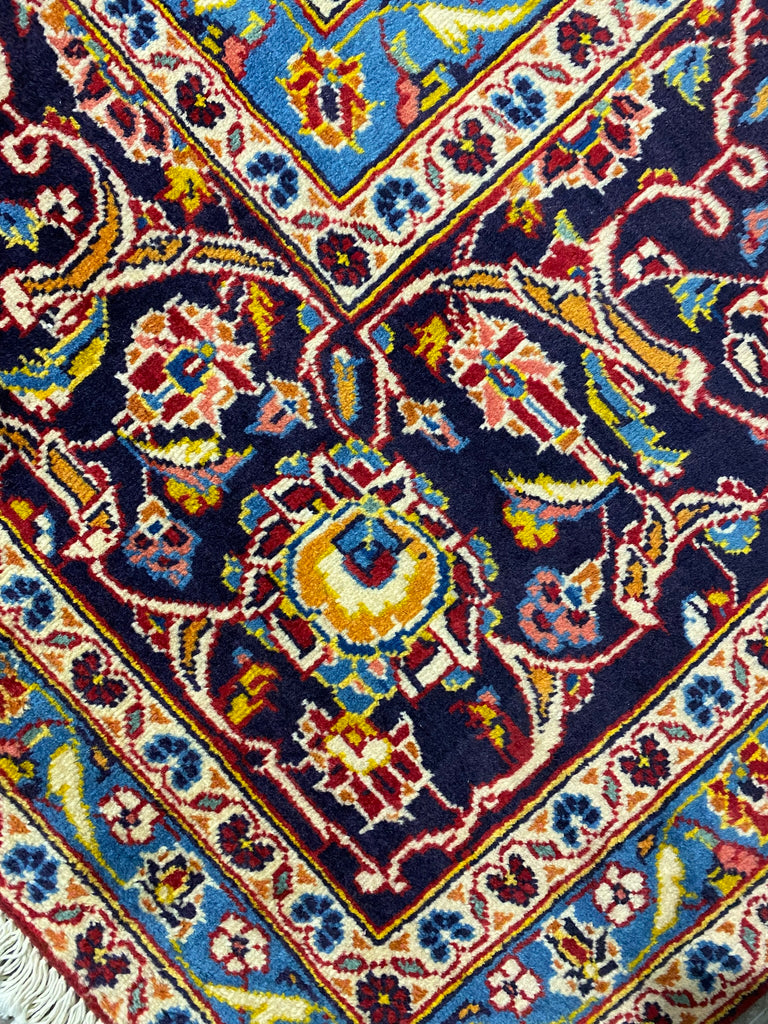 9.9 x 13.0 Quality Persian Kashan Rug #F-6892