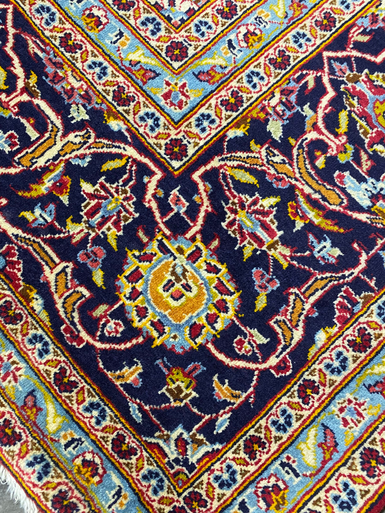 9.9 x 13.0 Quality Persian Kashan Rug Classic Traditional Carpet #F-6893