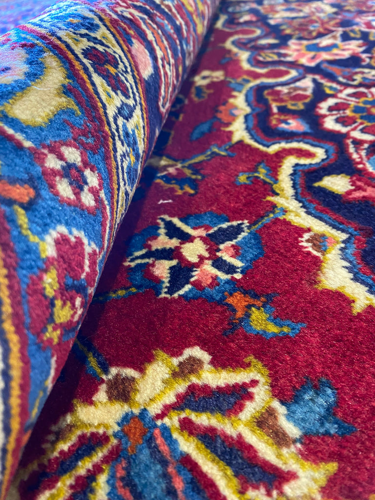 10 X 14 Quality Persian Kashan Rug Classic Traditional Carpet #F-6894