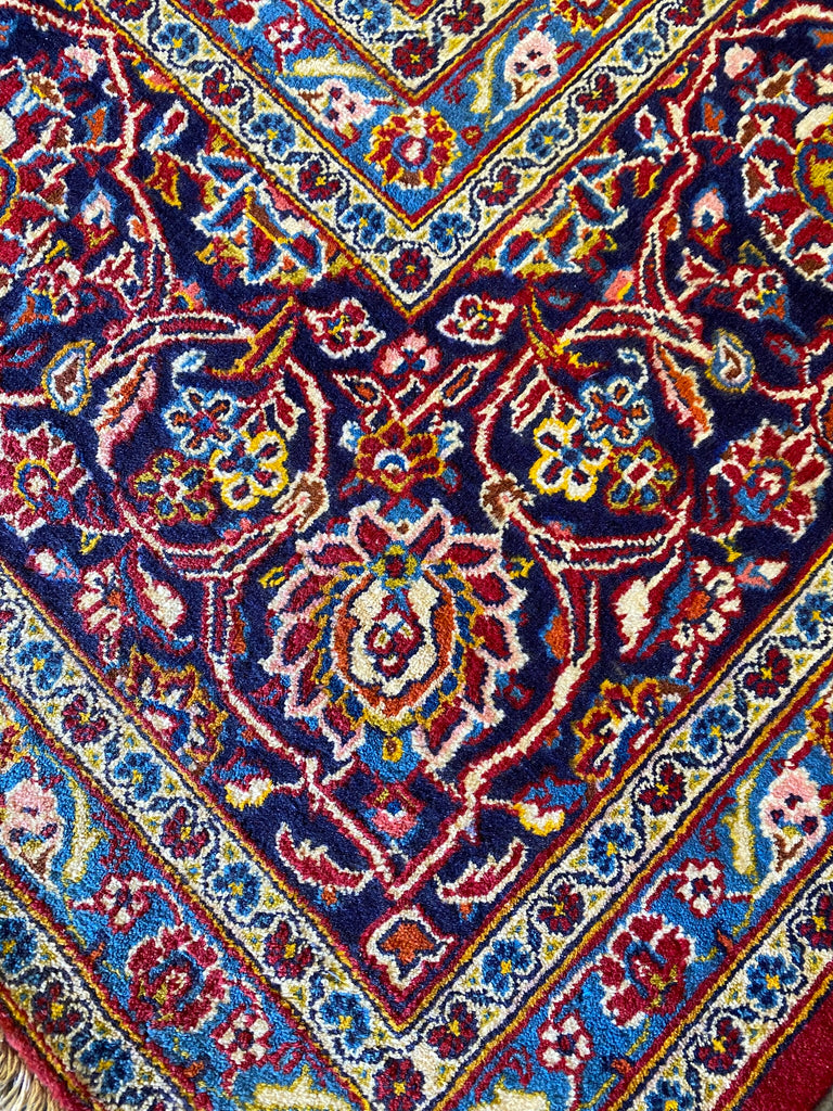 10 X 14 Quality Persian Kashan Rug Classic Traditional Carpet #F-6894
