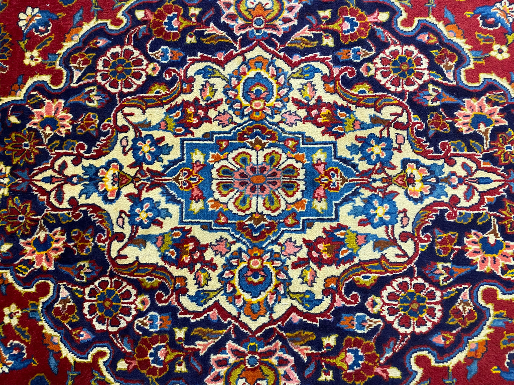 10 X 14 Quality Persian Kashan Rug Classic Traditional Carpet #F-6894