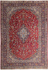 Load image into Gallery viewer, 10 X 14 Quality Persian Kashan Rug Classic Traditional Carpet #F-6894