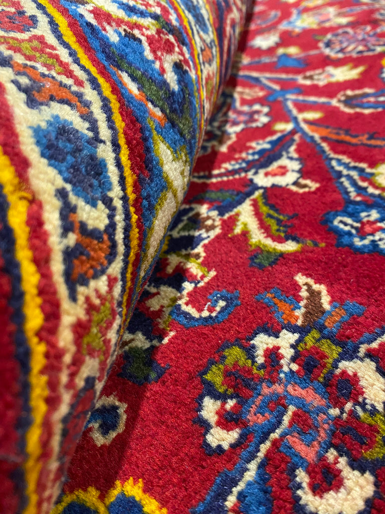 9.7 x 12.9 Handmade Wool Persian Carpet  #F-6895