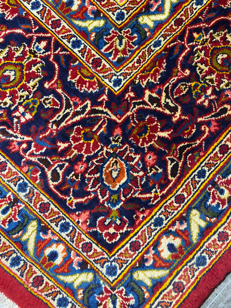 9.7 x 12.9 Handmade Wool Persian Carpet  #F-6895