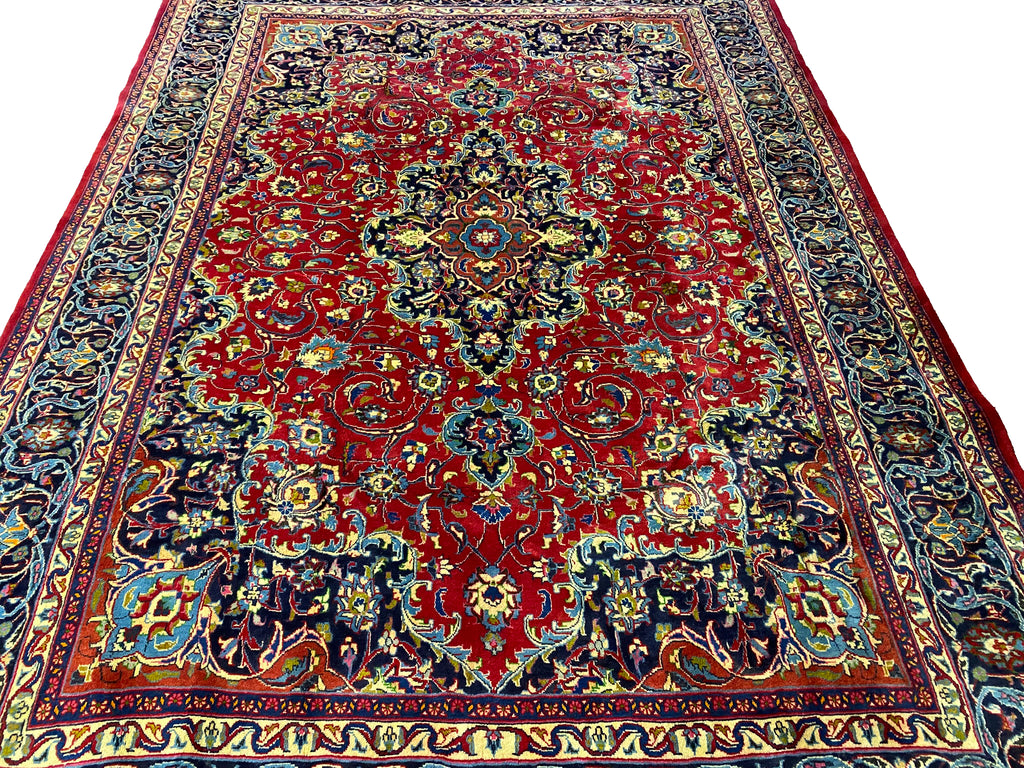 8.3 x 12.0 Quality Persian Kashan Rug  #F-6896