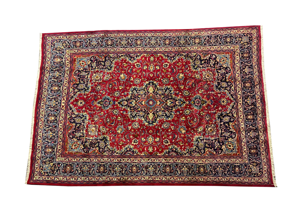 8.3 x 12.0 Quality Persian Kashan Rug  #F-6896