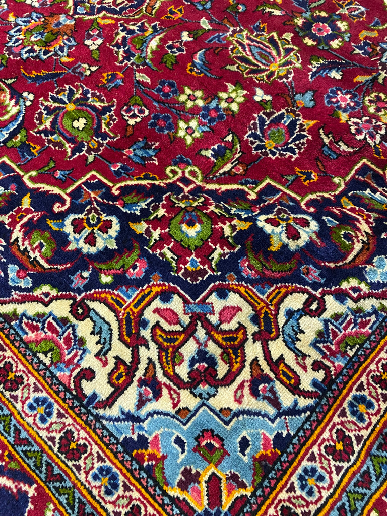 8.2 X 11.3 Quality Persian Kashan Rug #F-6898