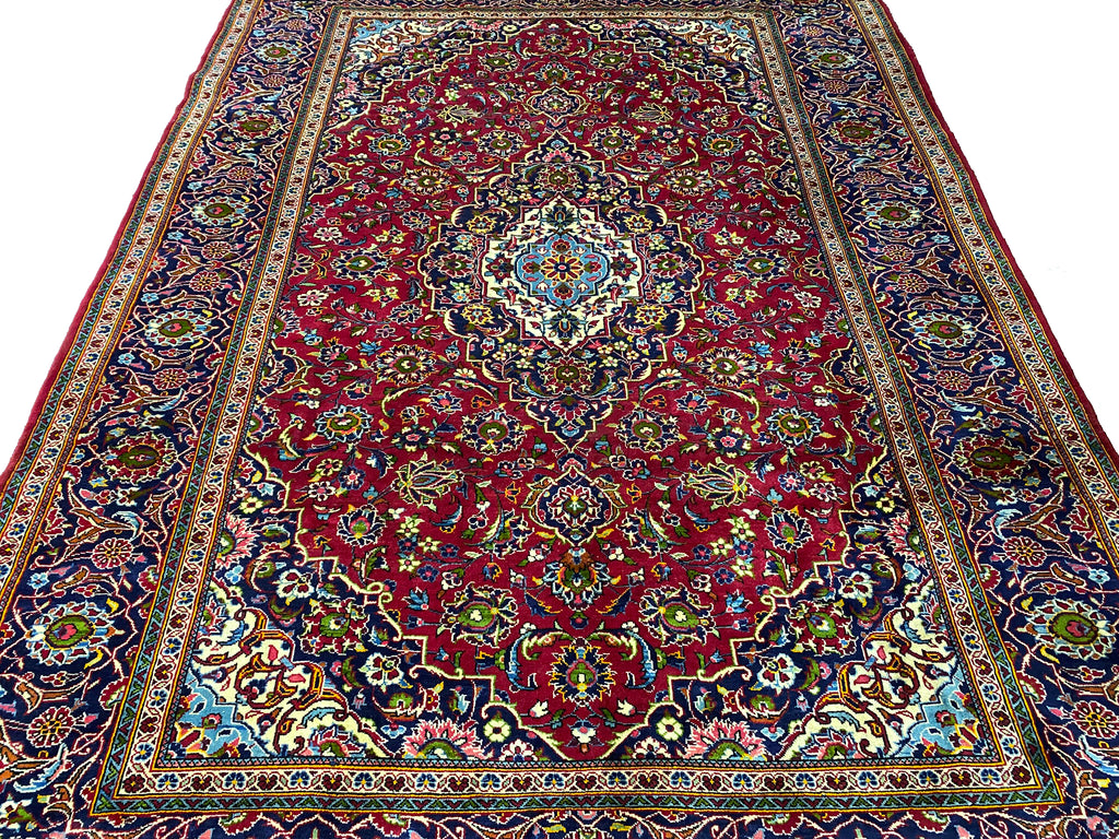 8.2 X 11.3 Quality Persian Kashan Rug #F-6898