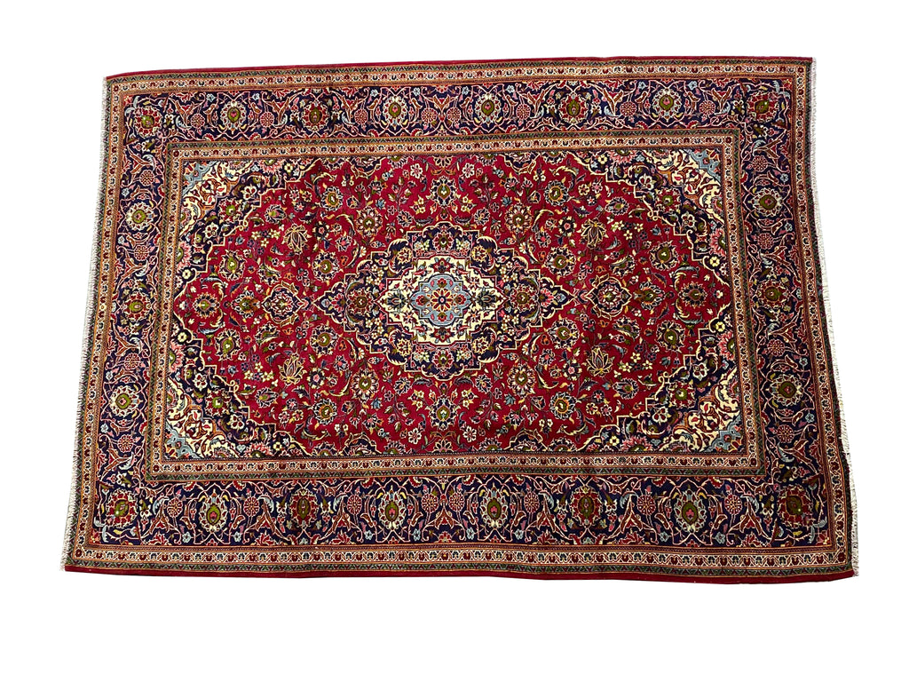 8.2 X 11.3 Quality Persian Kashan Rug #F-6898