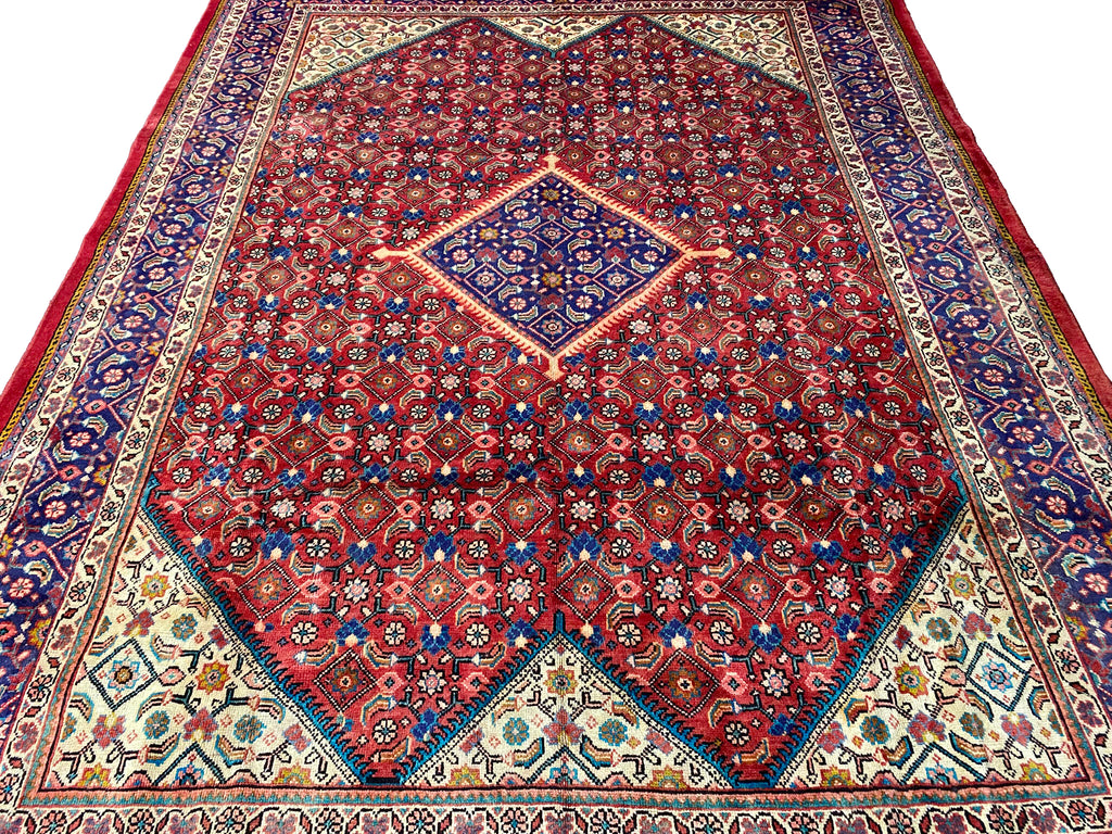 9.2 x 12.6  Persian Mahal Rug #F-6899