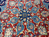 Load image into Gallery viewer, 9.7 x 12.9 Authentic Traditional Persian Esfahan Najafabad Wool Rug NAVY BLUE #F-6901