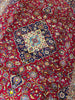Load image into Gallery viewer, 9.6 x 13.4 Persian Classic Kashan Rug Wool RED BLUE #F-6902