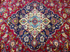 Load image into Gallery viewer, 9.6 x 13.4 Persian Classic Kashan Rug Wool RED BLUE #F-6902