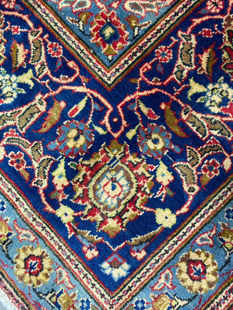 8.8 x 12.3 Semi-Antique Persian Tabriz Wool Rug #F-6903