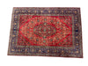 Load image into Gallery viewer, 8.8 x 12.3 Semi-Antique Persian Tabriz Wool Rug #F-6903