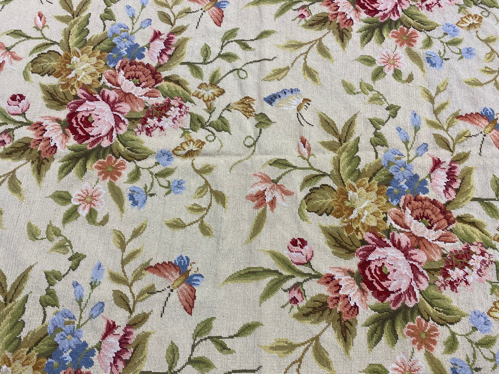 4.0 x 6.0  Needle Point Beautiful Spring Rug  #F-6910