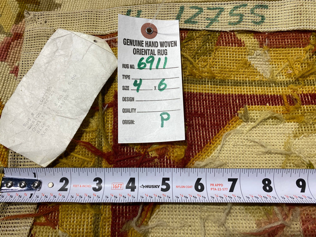 4.0 x 6.0  Needle Point Rug Beautiful #F-6911