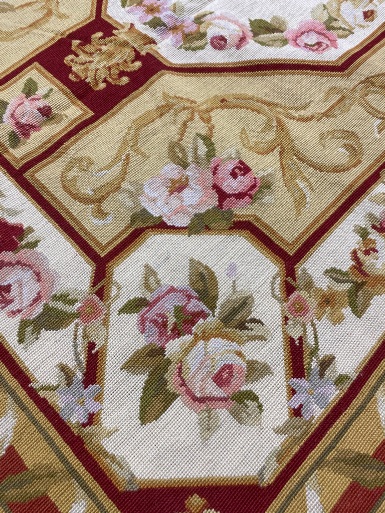 4.0 x 6.0  Needle Point Rug Beautiful #F-6911