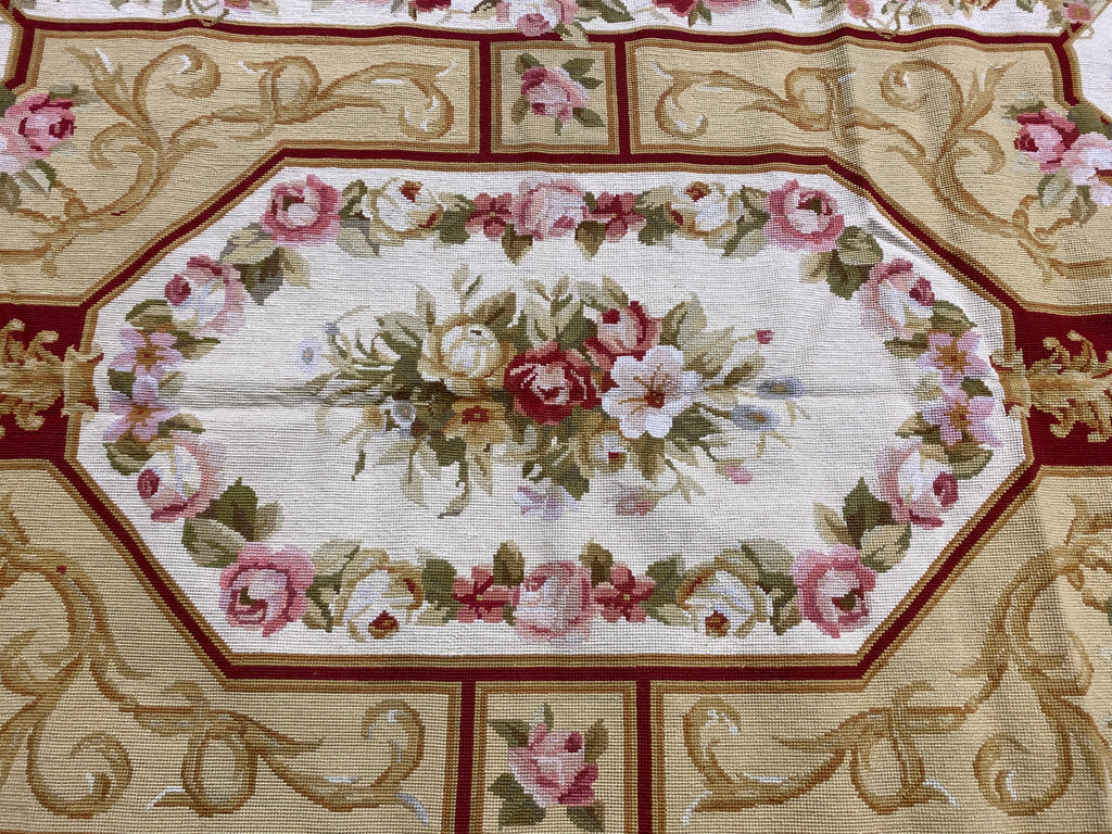 4.0 x 6.0  Needle Point Rug Beautiful #F-6911