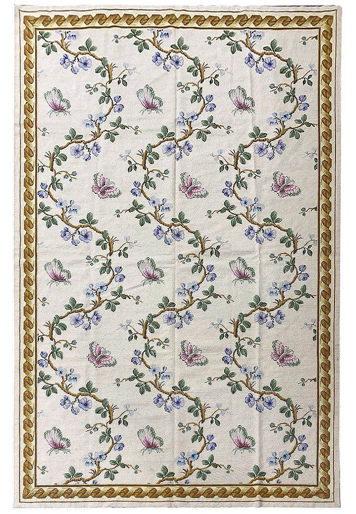 6.0 x 9.0 Needle Point Modern French  #F-6912