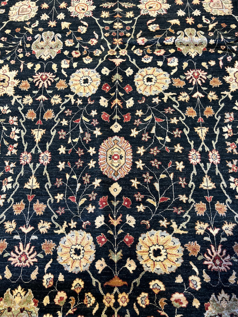 BLACK CHOBI PESHAWAR ZIGLER 10' x 14' Rug 11684