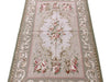 Load image into Gallery viewer, 4.0 x 6.0 Needle Point French Aubusson Rug Sage Green   #F-6916